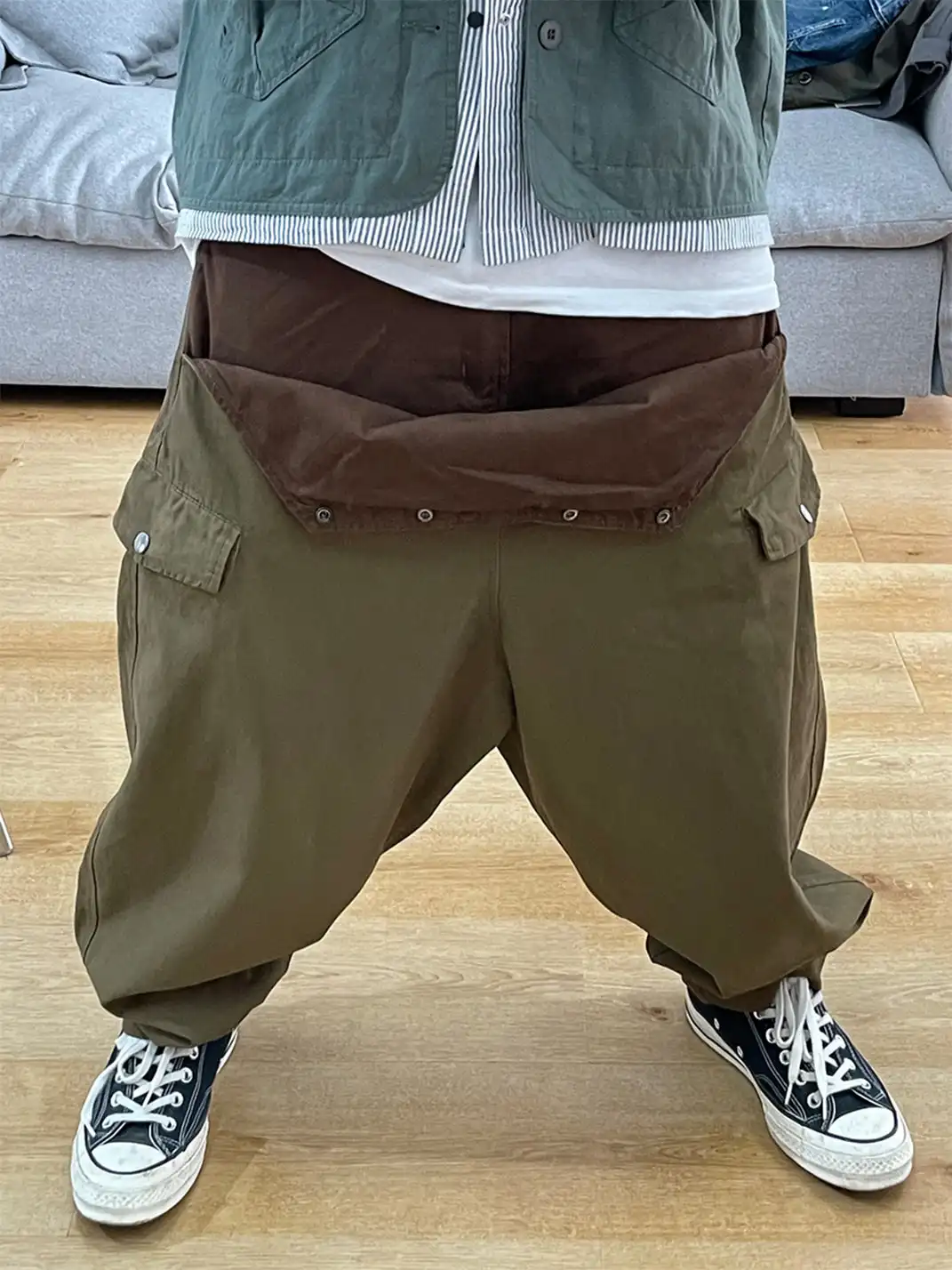 ME DA IGUAL | Color Block Harem Pants