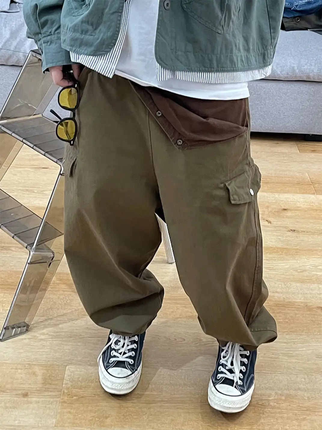 ME DA IGUAL | Color Block Harem Pants