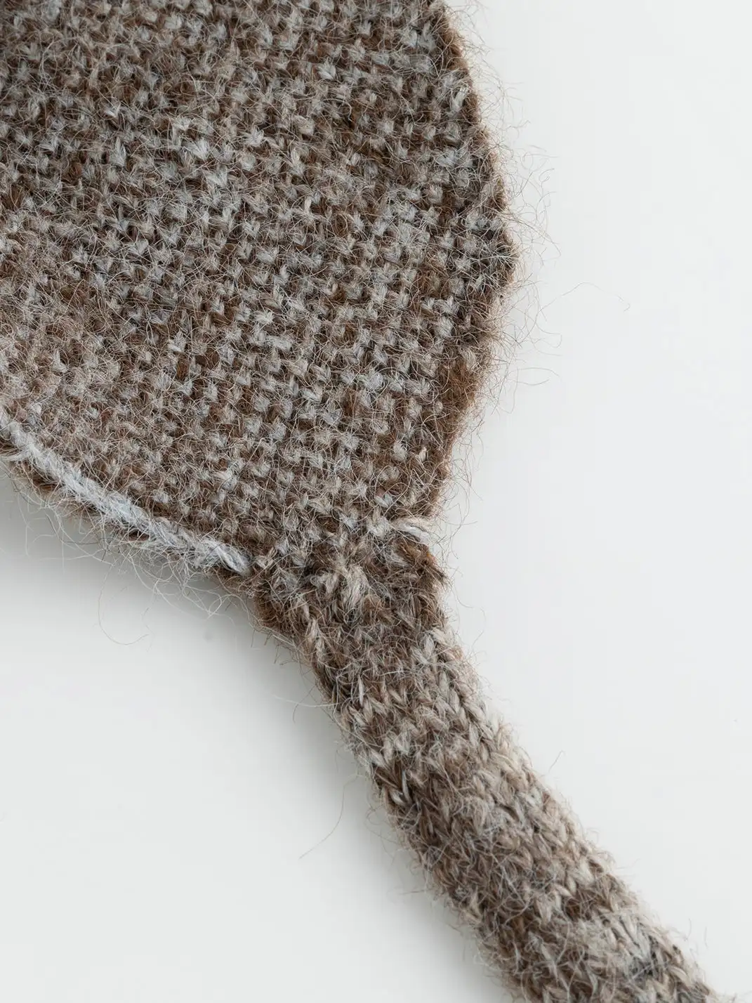 CestNous | Pom-Pom Tassel Striped Snowflake Knit Hat