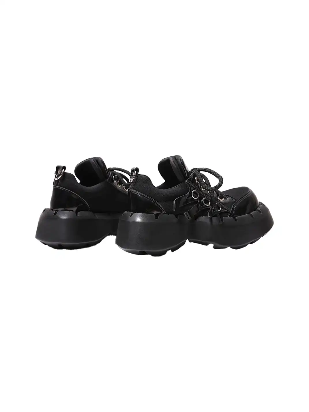 PINJIAHUI | Lace-up Platform Shoes