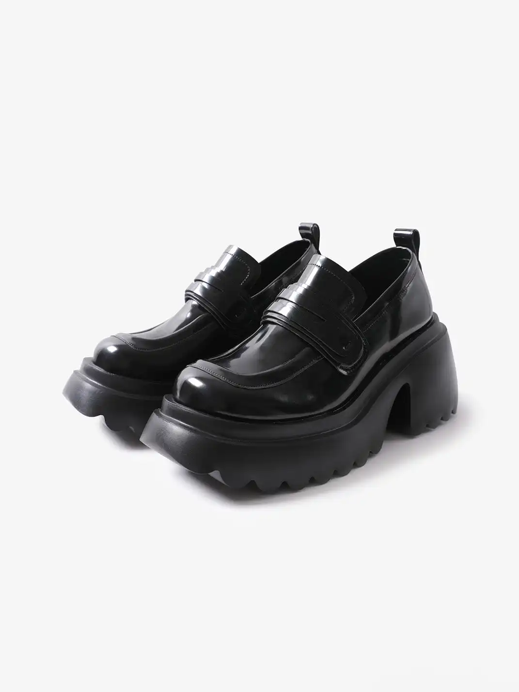 PINJIAHUI | Vintage Platform Loafers