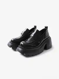 PINJIAHUI | Vintage Platform Loafers