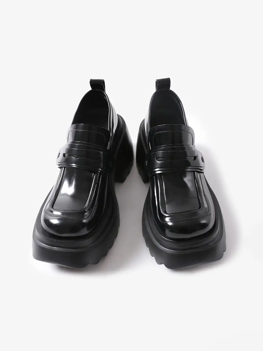 PINJIAHUI | Vintage Platform Loafers