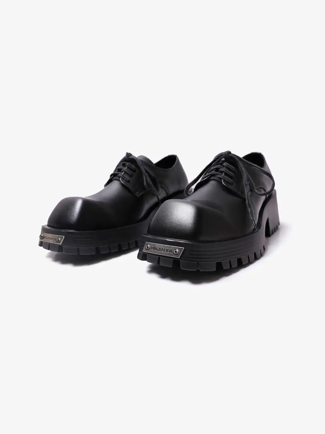 PINJIAHUI | Classic Leather Derby Shoes