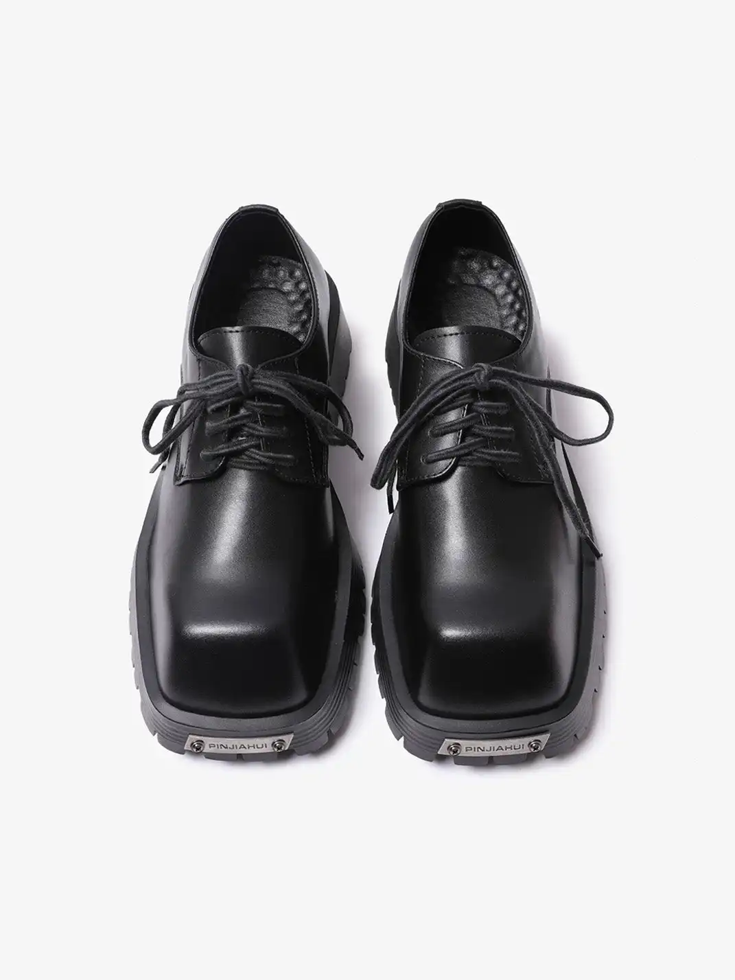 PINJIAHUI | Classic Leather Derby Shoes