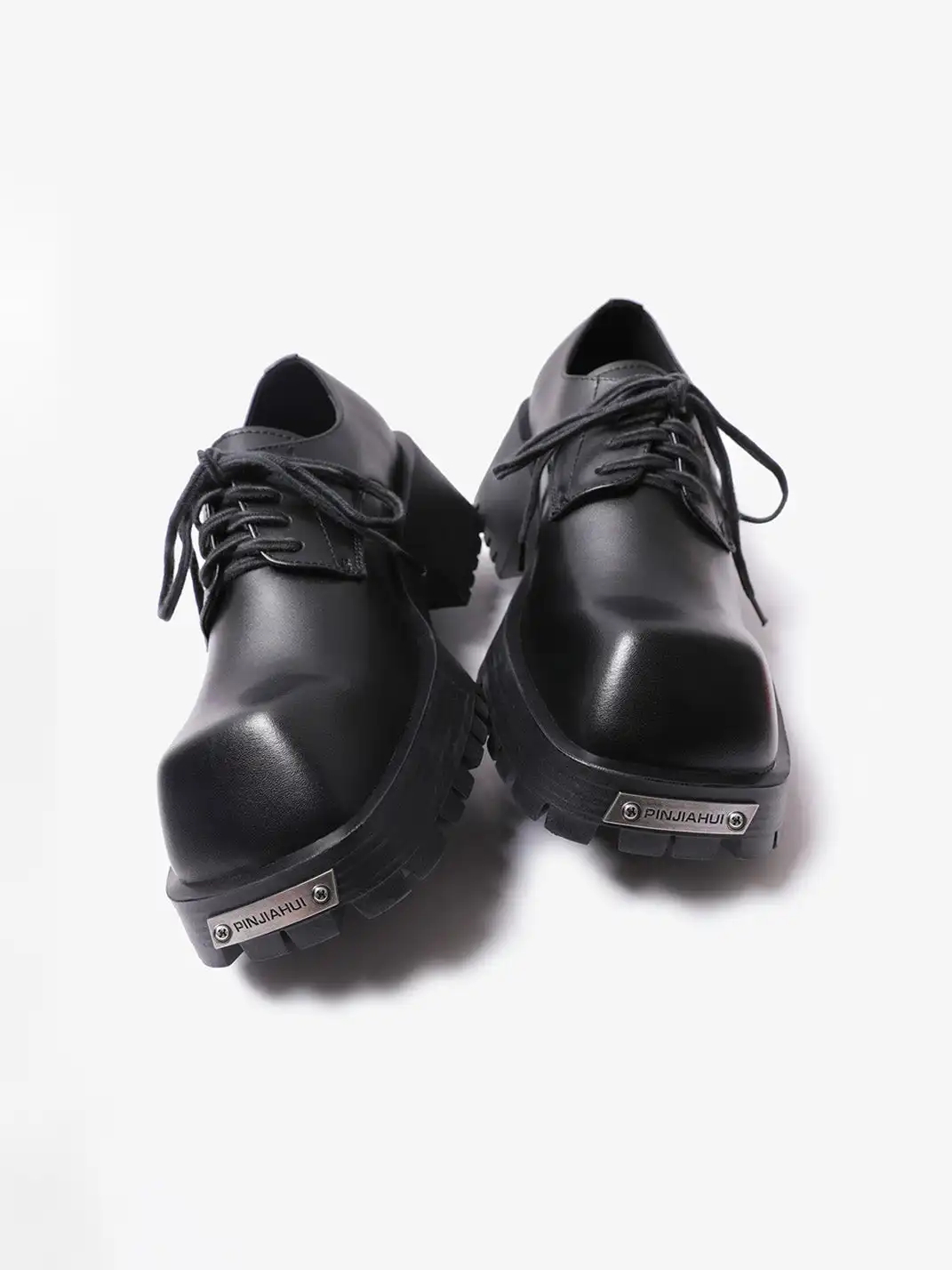 PINJIAHUI | Classic Leather Derby Shoes