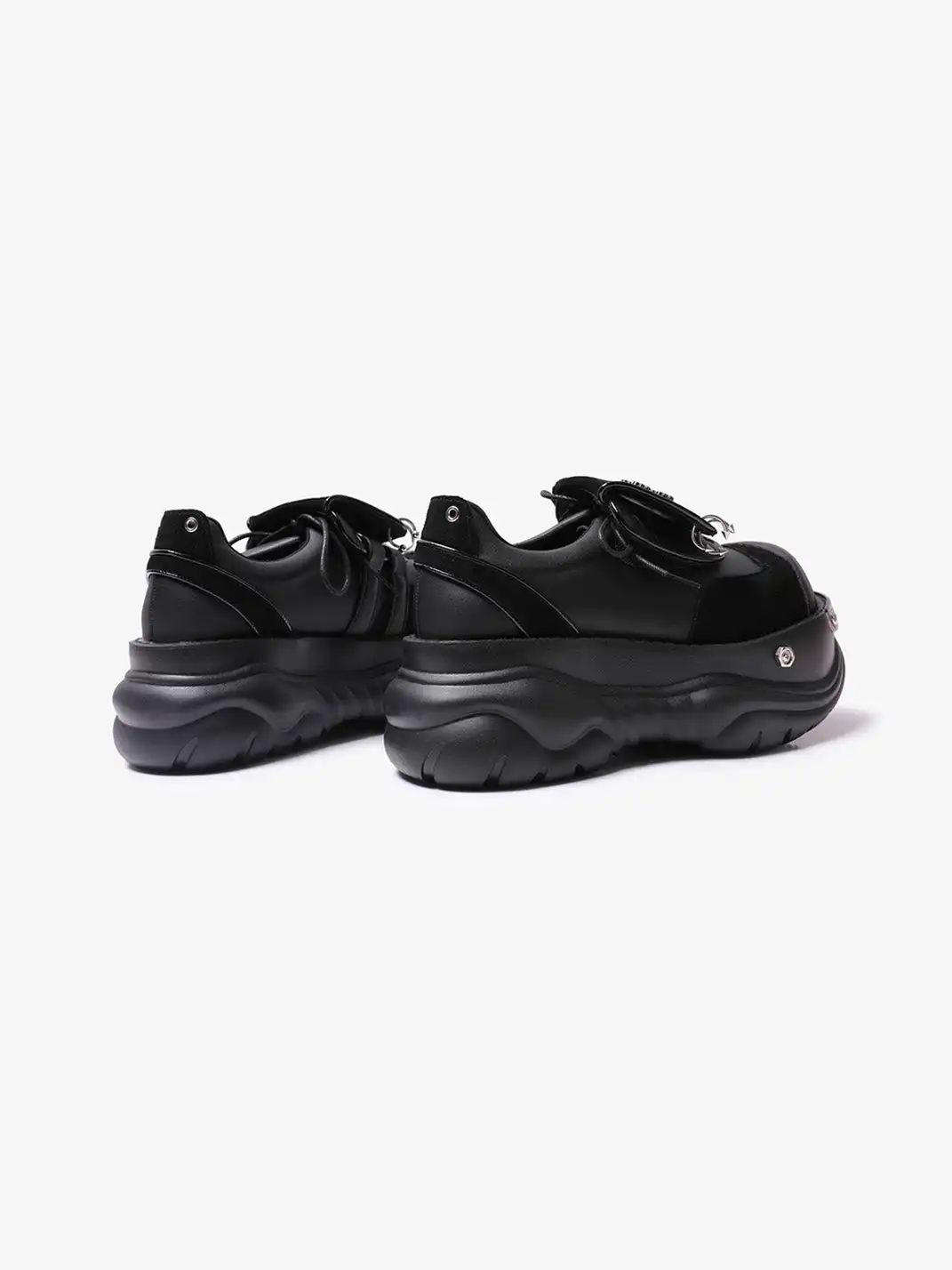 PINJIAHUI | Y2K Metal Punk Platform Shoes