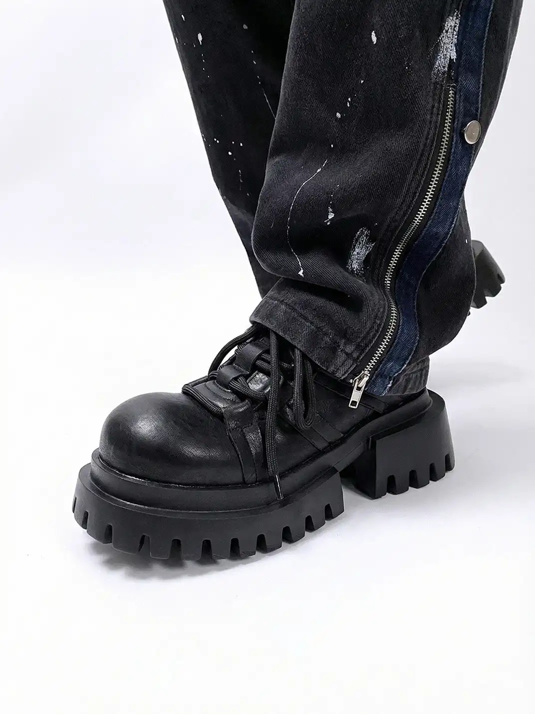 PINJIAHUI | Classic Lace-up Derby Shoes