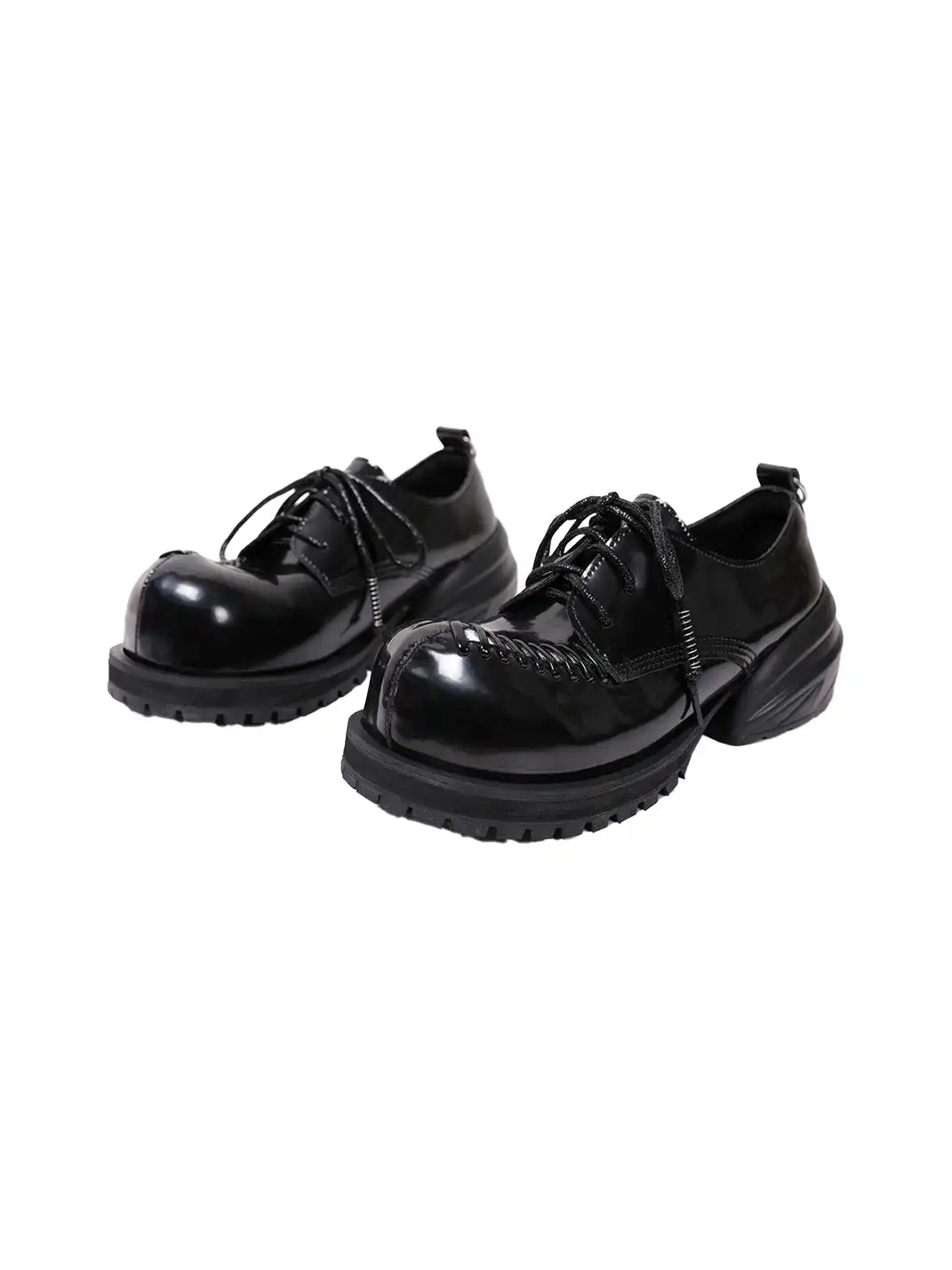 PINJIAHUI | Wide-toe Derby Shoes