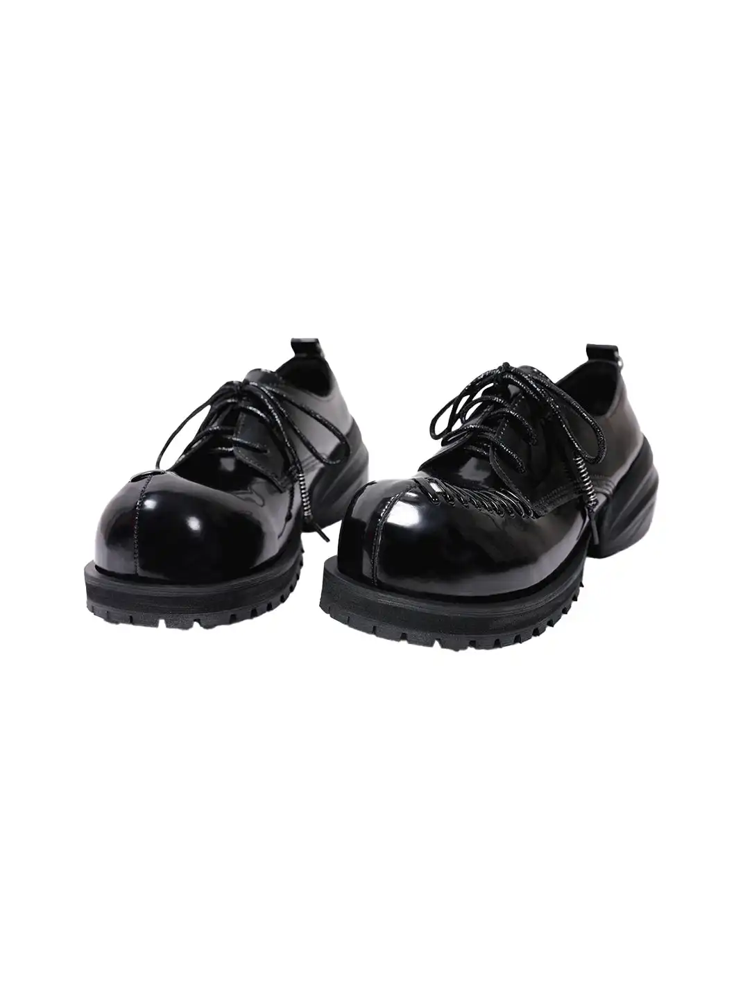 PINJIAHUI | Wide-toe Derby Shoes