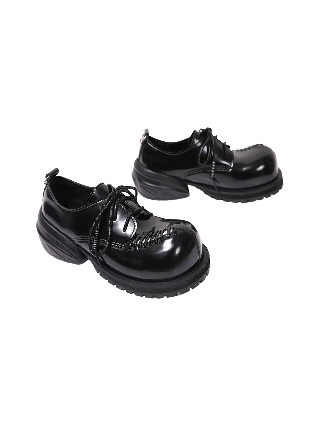 PINJIAHUI | Wide-toe Derby Shoes