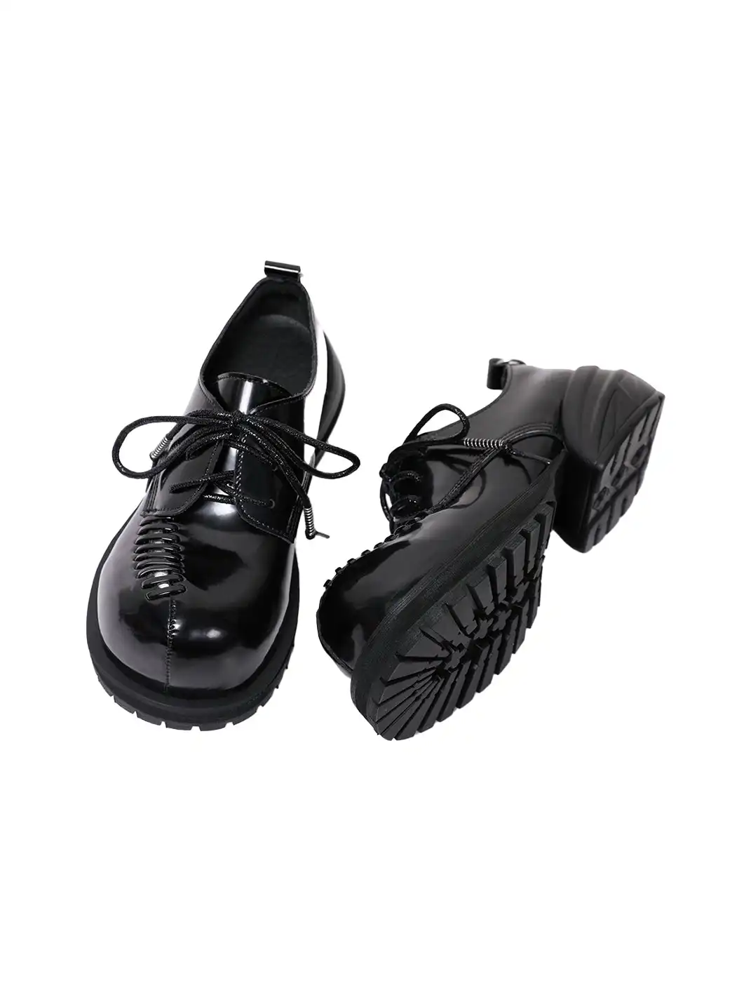 PINJIAHUI | Wide-toe Derby Shoes