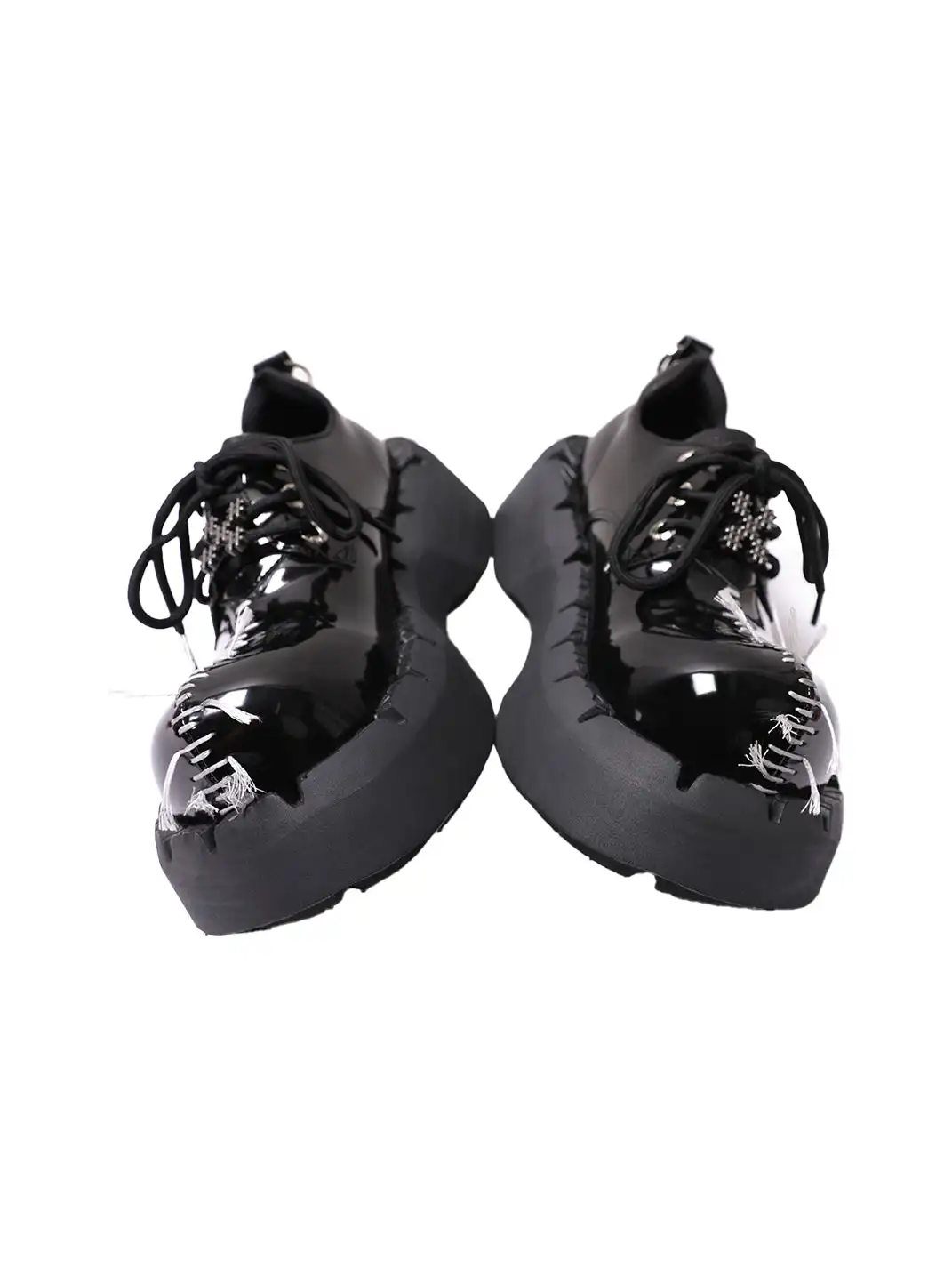 PINJIAHUI | Seam Wide-toe Platform Shoes