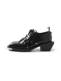 PINJIAHUI | Unique Style Square-toe Derby Shoes