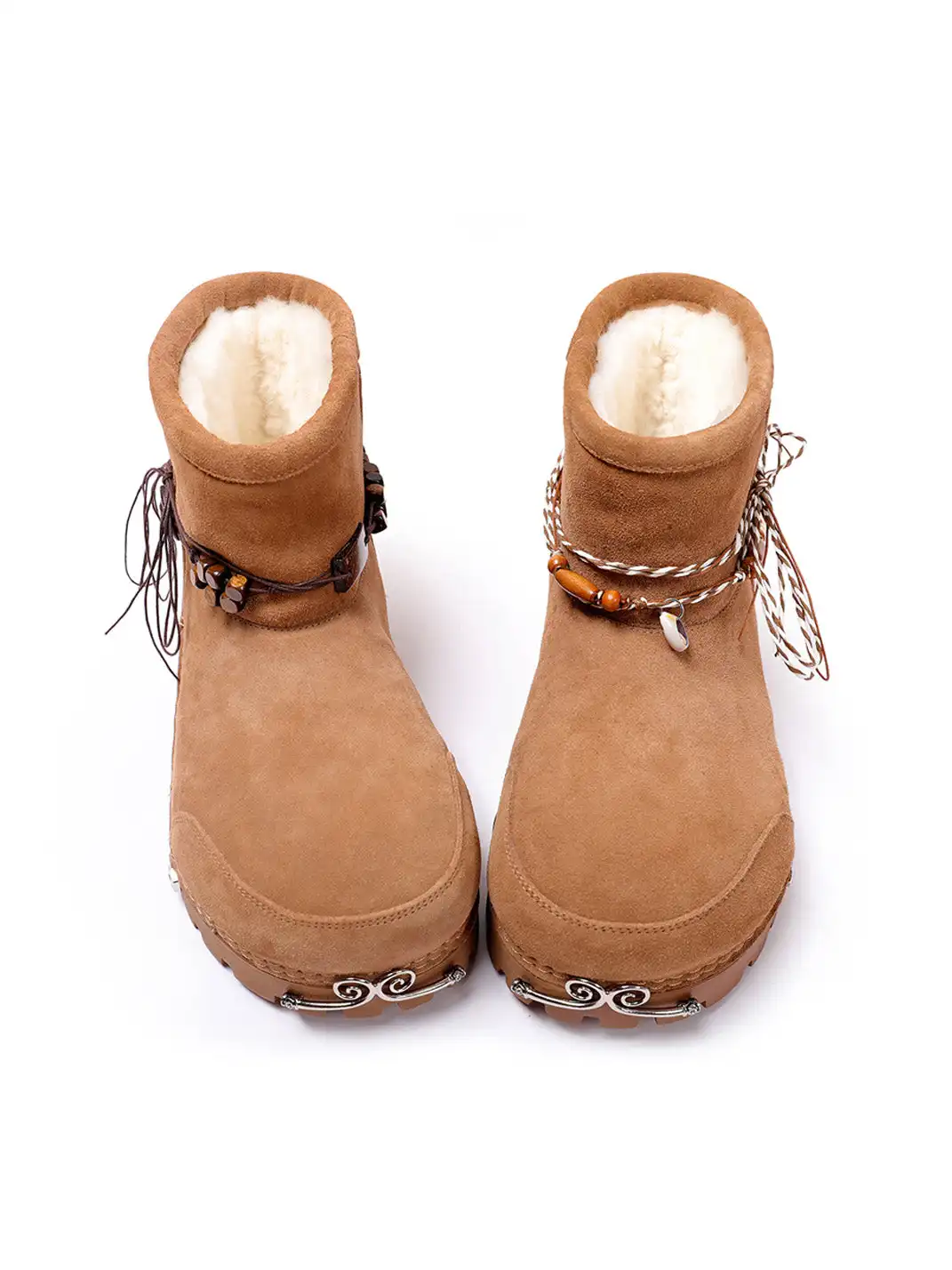 PINJIAHUI | Metal Detail Snow Boots
