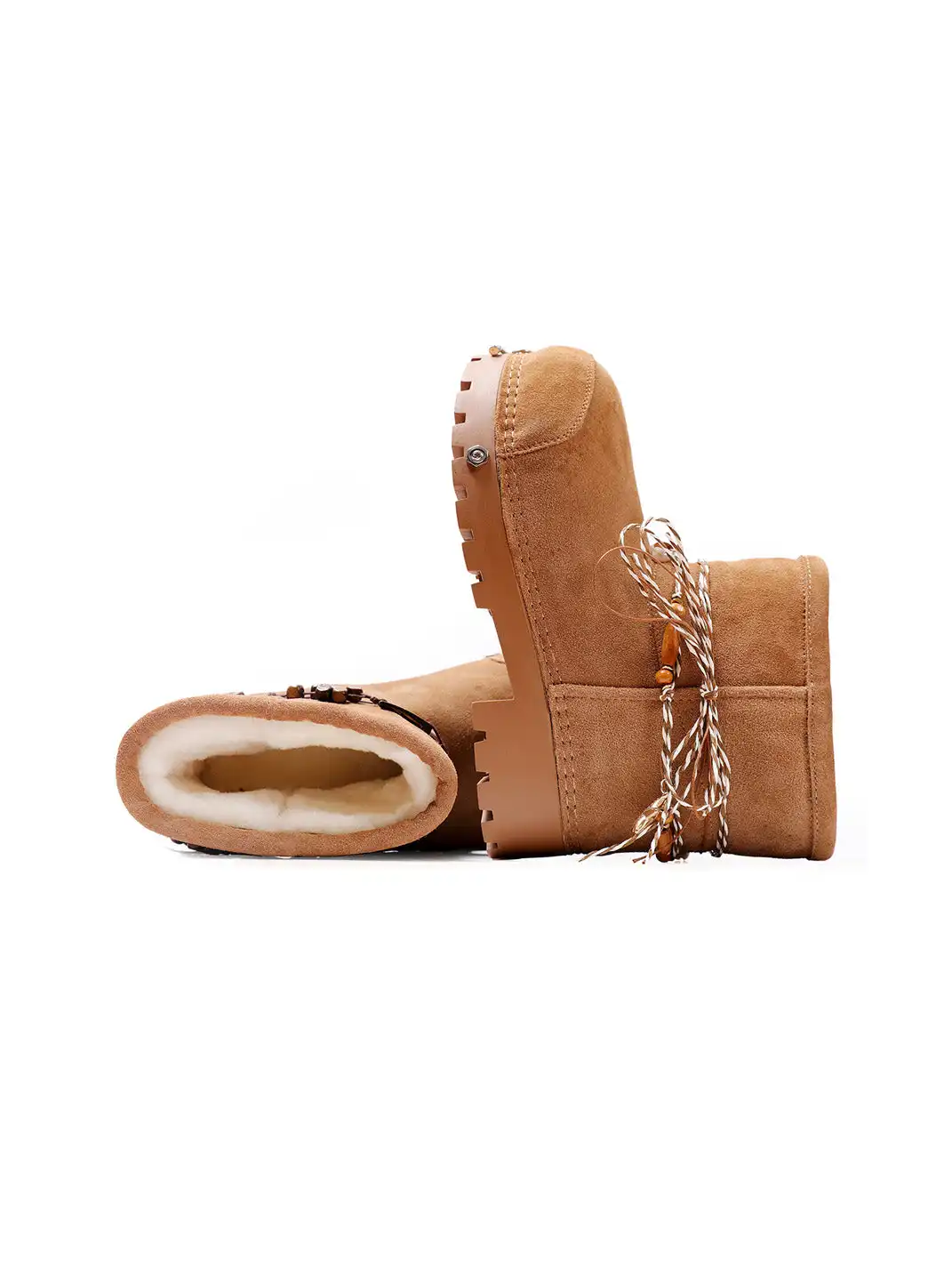 PINJIAHUI | Metal Detail Snow Boots