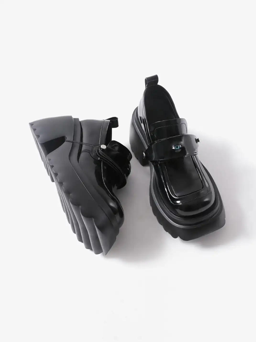 PINJIAHUI | Detachable Eye Platform Shoes