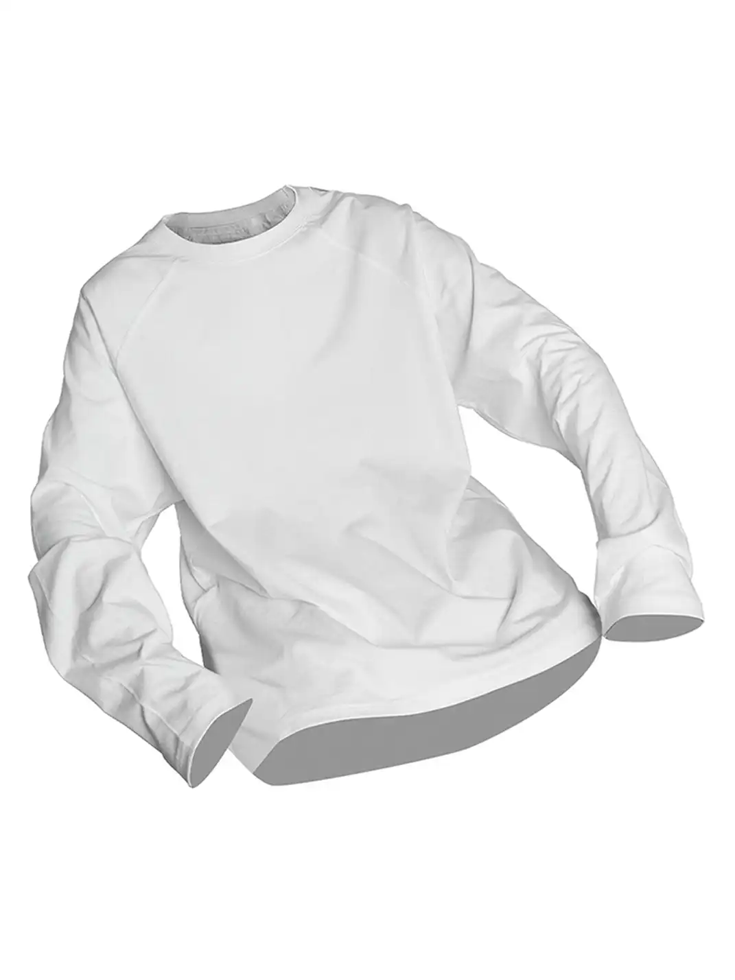 RELABEL | Skin-Friendly High-Density Pure Cotton Long-Sleeve T-Shirt