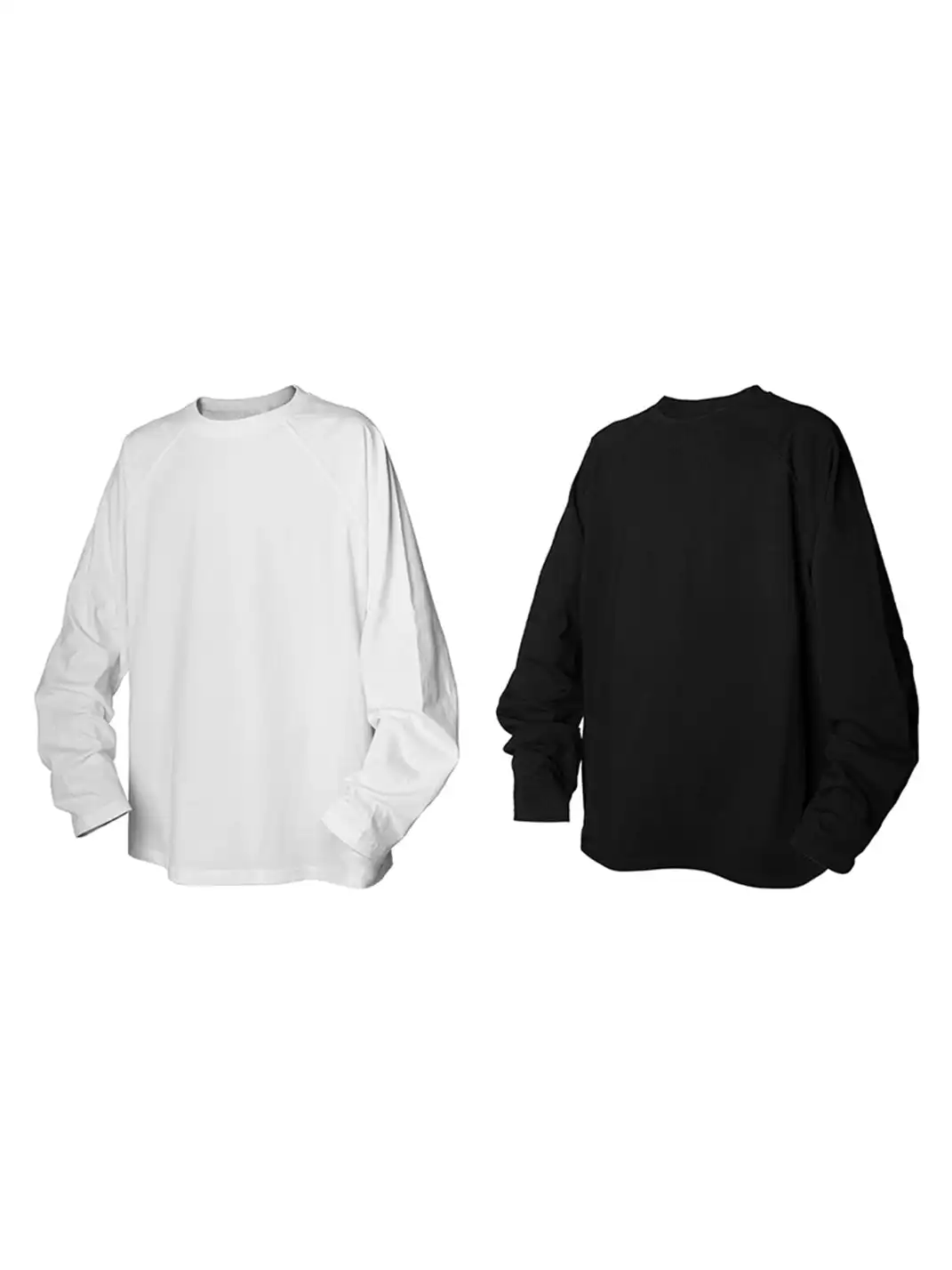 RELABEL | Skin-Friendly High-Density Pure Cotton Long-Sleeve T-Shirt