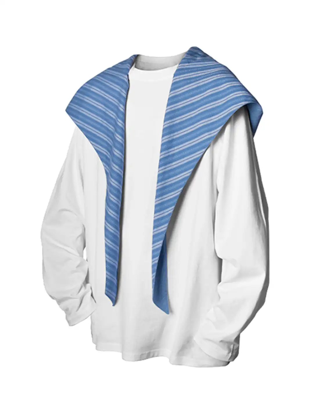 RELABEL | Detachable Hood Long-Sleeve Tee