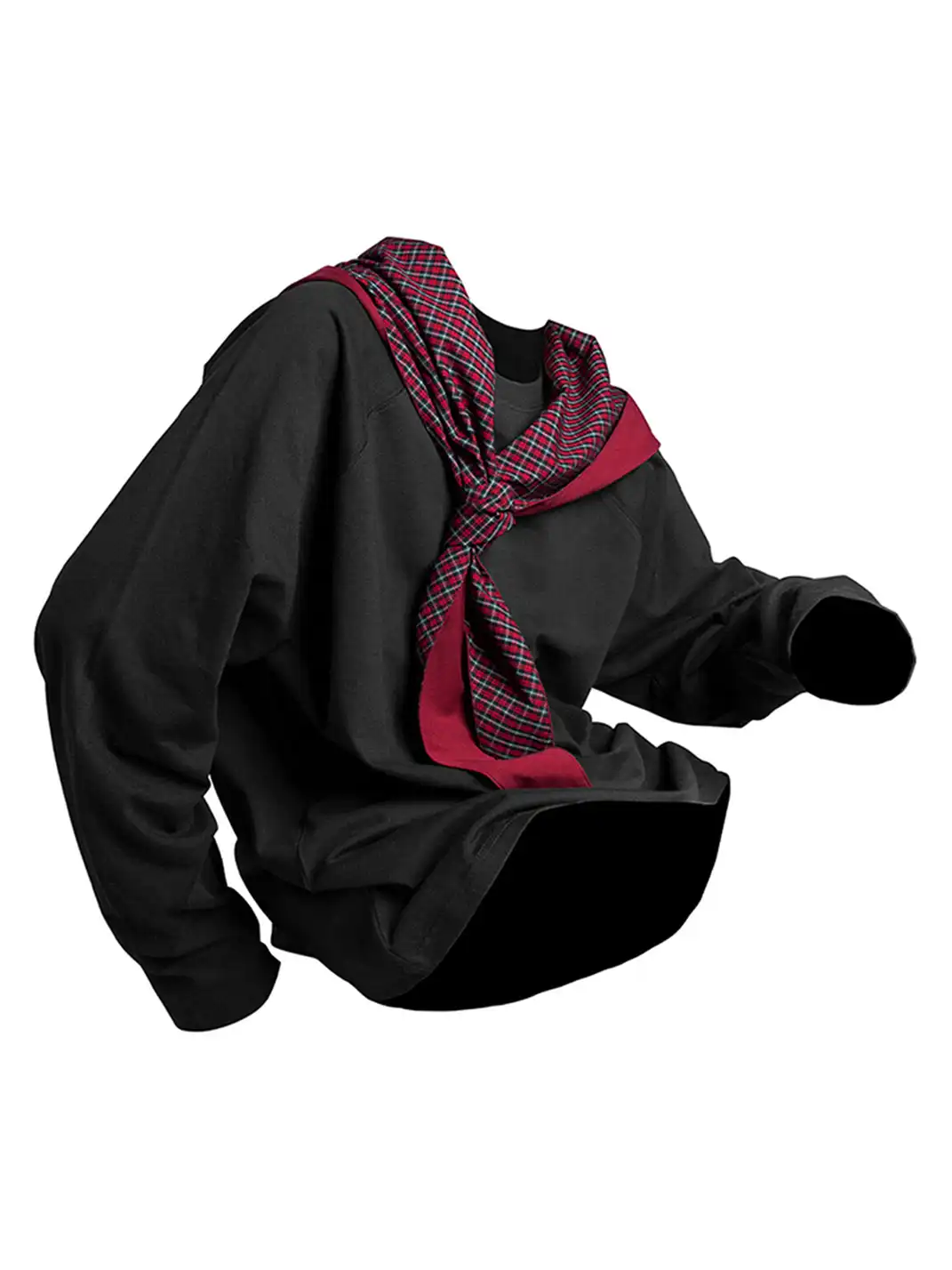 RELABEL | Detachable Hood Long-Sleeve Tee