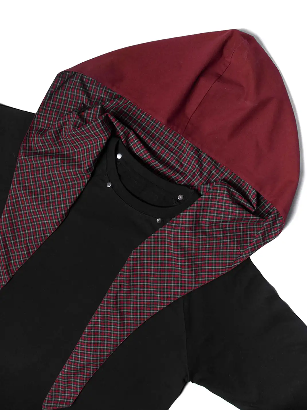 RELABEL | Detachable Hood Long-Sleeve Tee