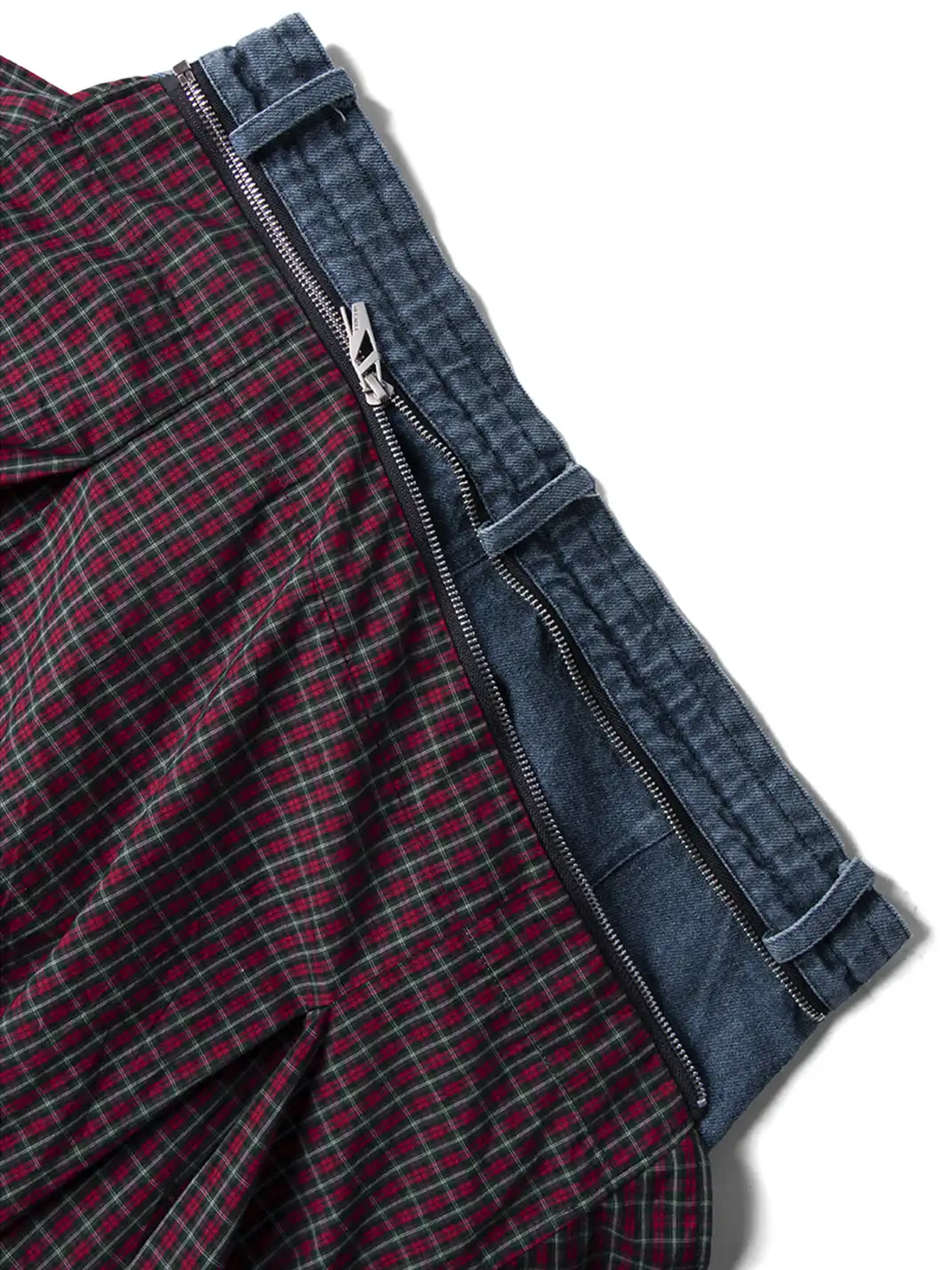 RELABEL | Detachable Drape Drawstring Baggy Jeans