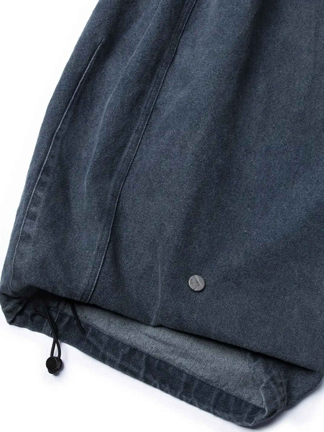 RELABEL | Detachable Drape Drawstring Baggy Jeans
