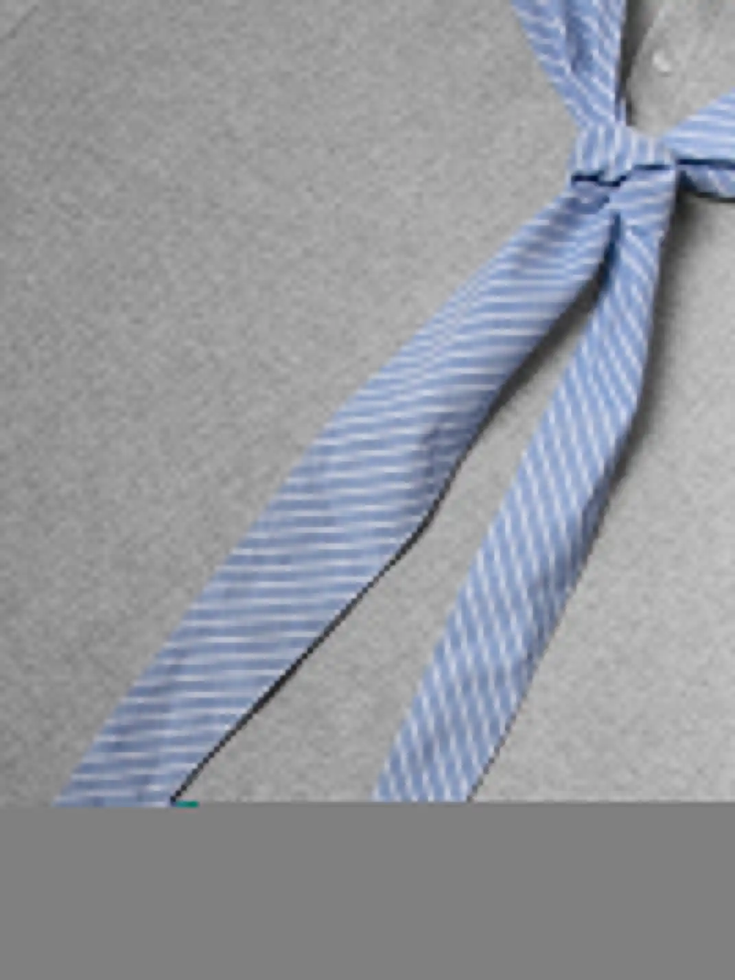 RELABEL | Striped Sailor Collar Tie Sweatshirt