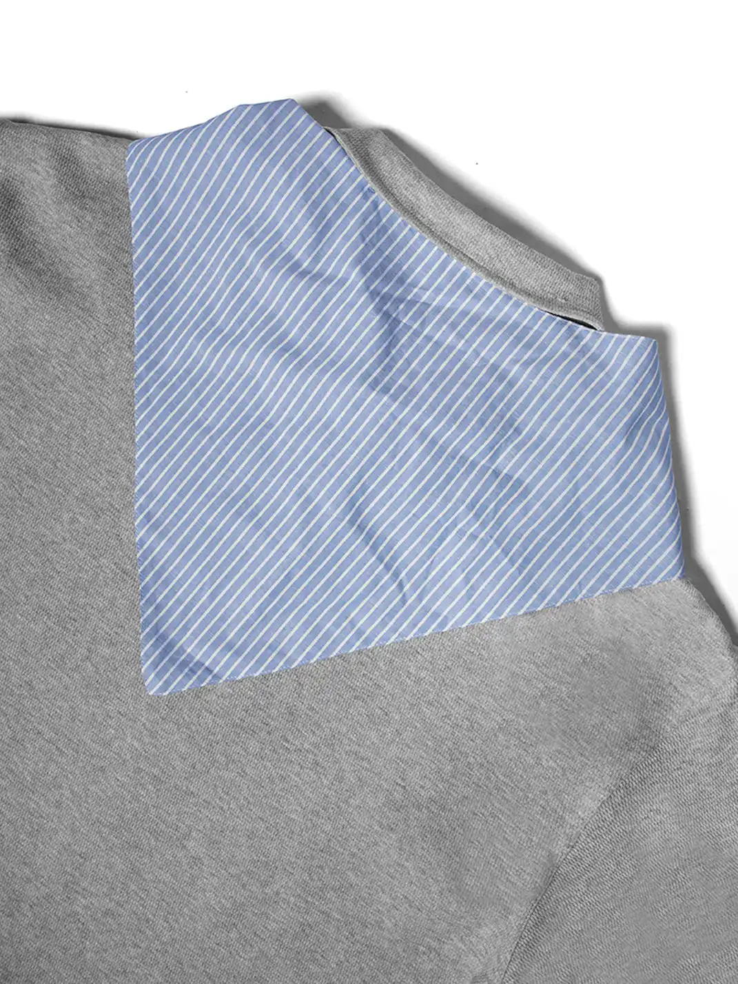 RELABEL | Striped Sailor Collar Tie Sweatshirt