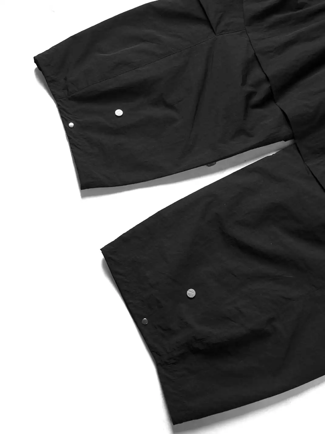 RELABEL | Drawstring Layered Double-Waistband Parachute Pants
