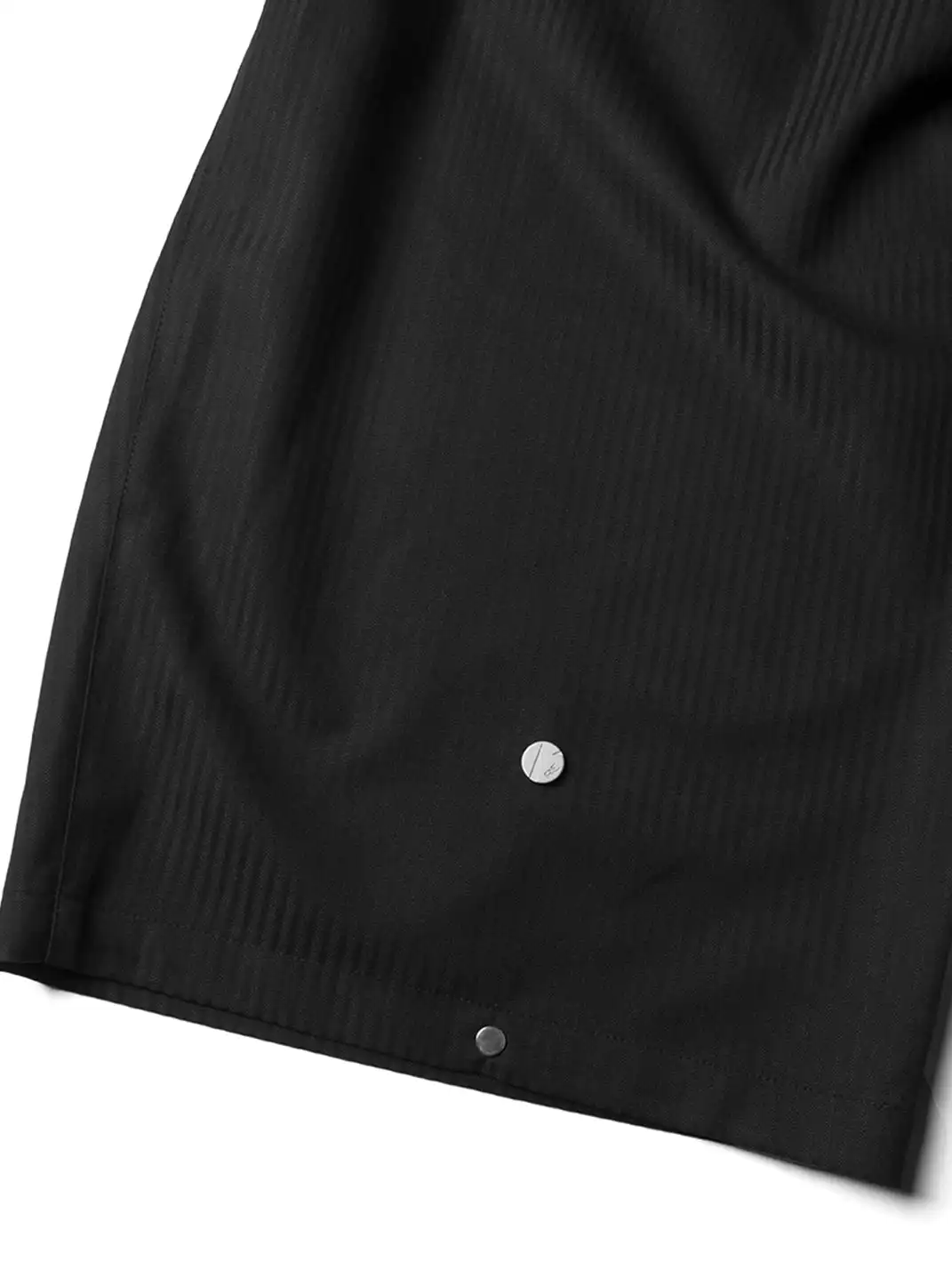RELABEL | Pinstriped Detachable-Scarf Oversized Pants