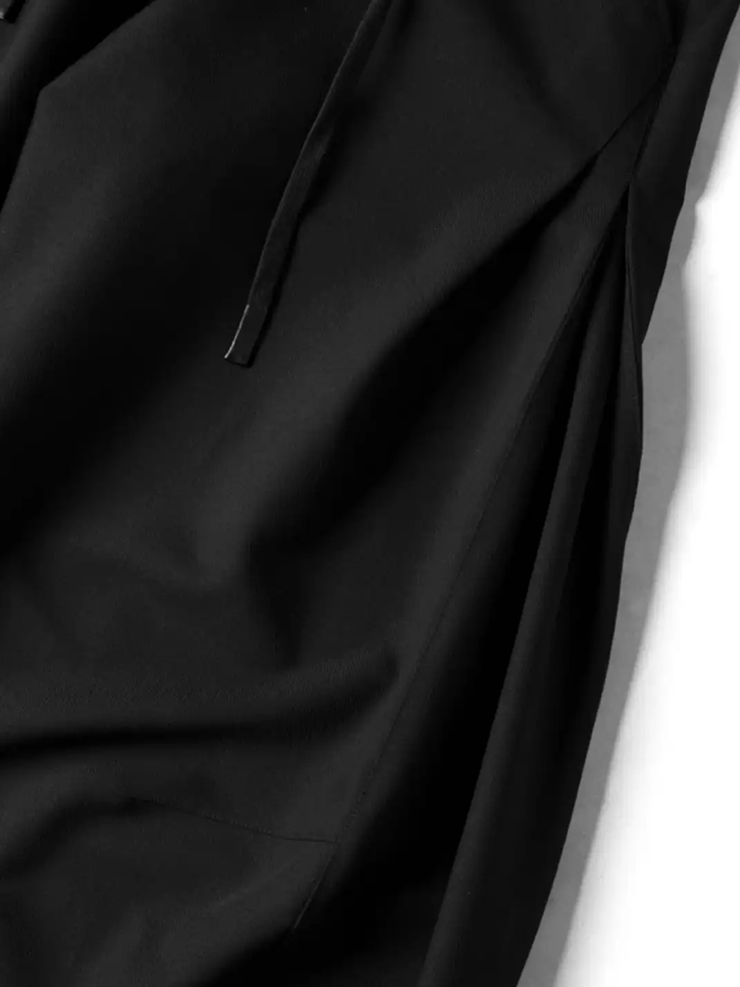 RELABEL | Layered Striped Apron Wide-Leg Pants