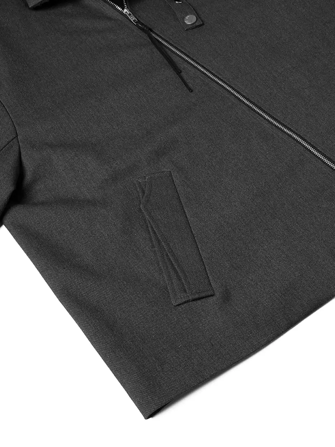 RELABEL | Asymmetric Double Slider Zip Jacket