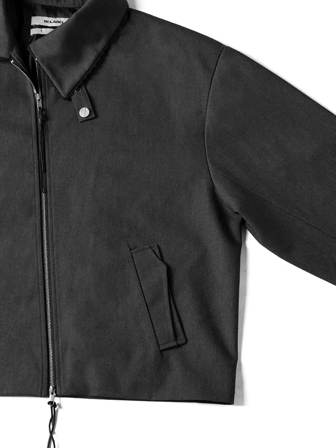 RELABEL | Asymmetric Double Slider Zip Jacket