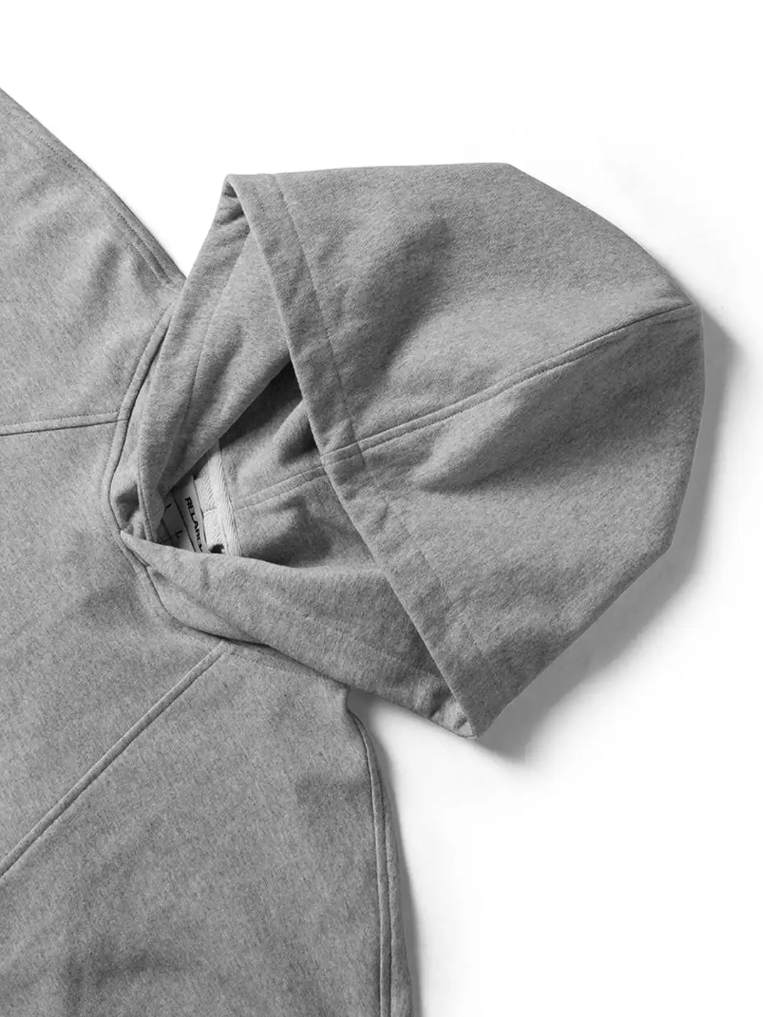 RELABEL | Contrast Hem Oversized Hoodie