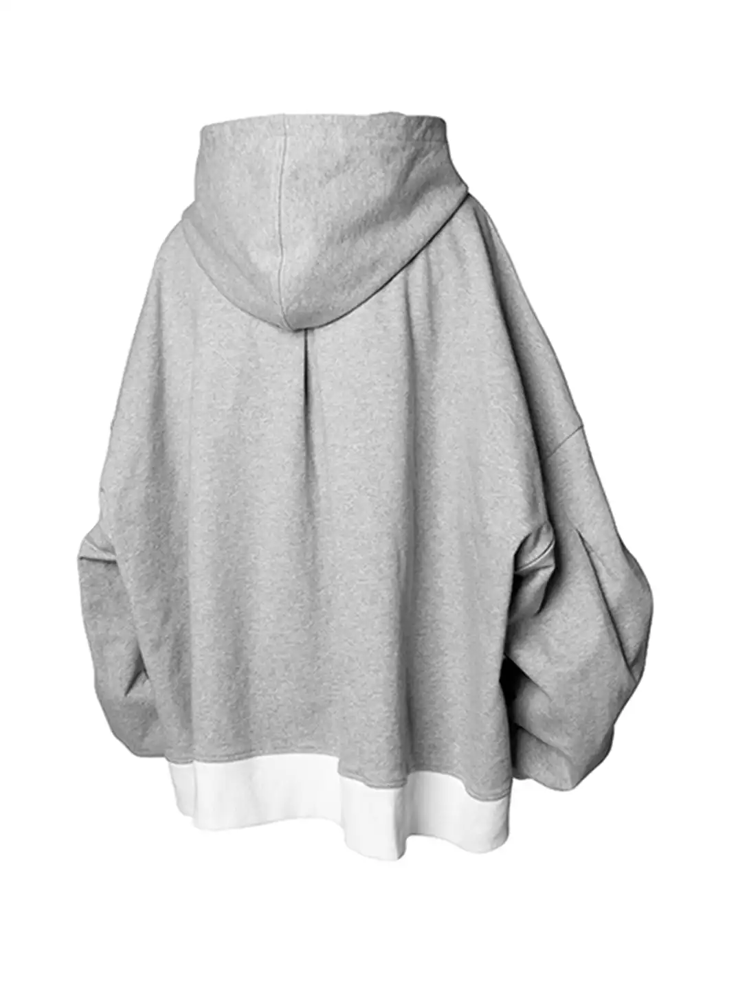 RELABEL | Contrast Hem Oversized Hoodie