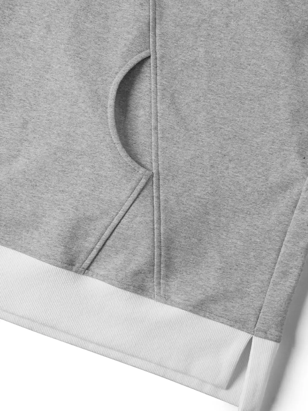 RELABEL | Contrast Hem Oversized Hoodie