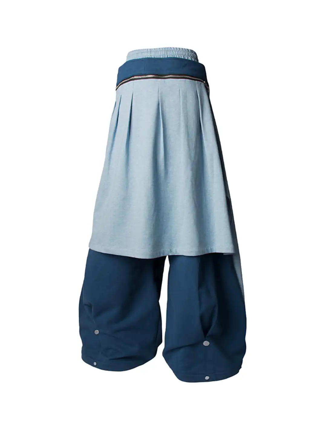 RELABEL | Double Waistband Detachable Back Flap Oversized Sweatpants