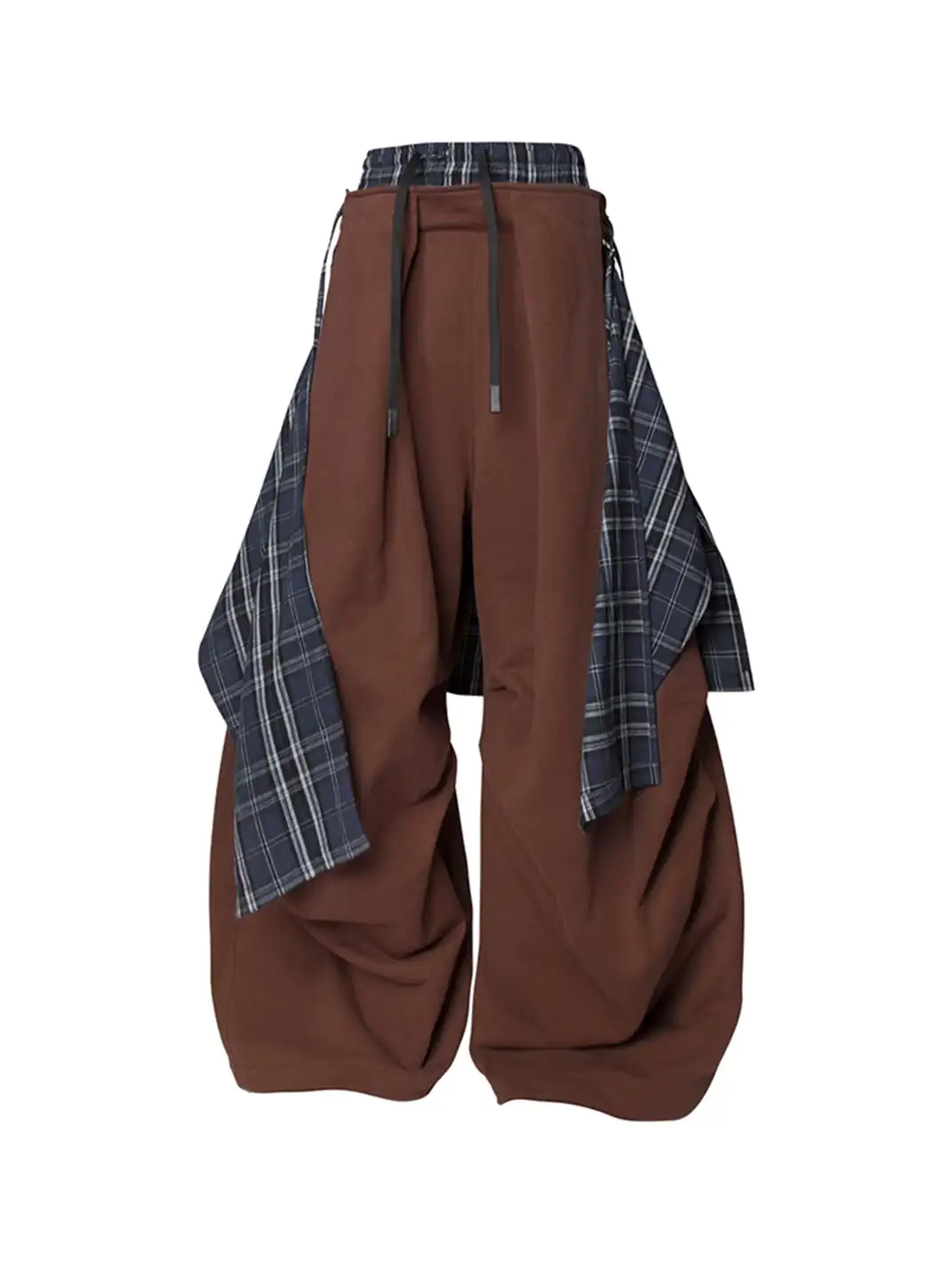 RELABEL | Double Waistband Detachable Back Flap Oversized Sweatpants