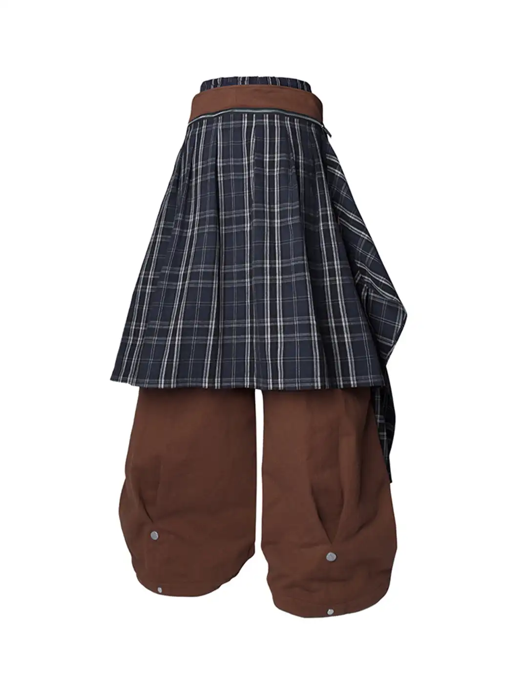 RELABEL | Double Waistband Detachable Back Flap Oversized Sweatpants