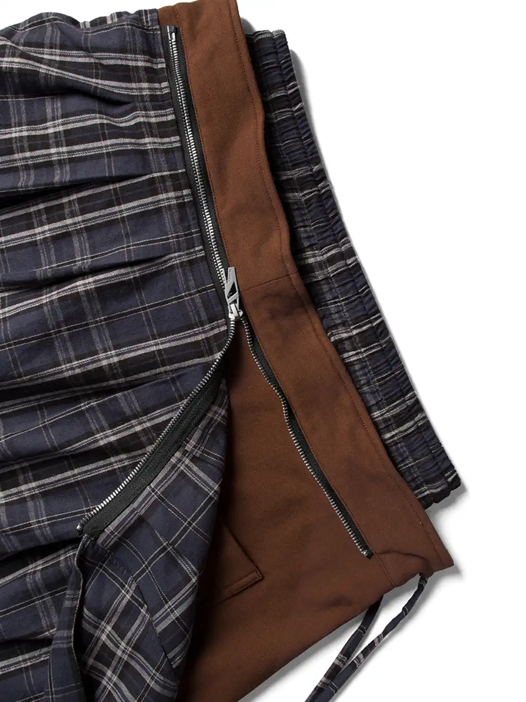 RELABEL | Double Waistband Detachable Back Flap Oversized Sweatpants