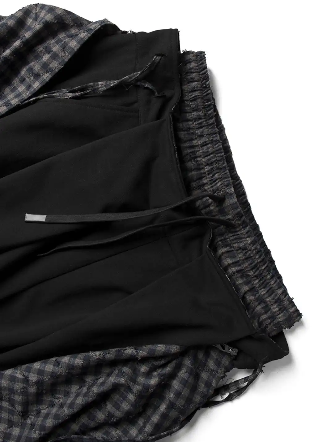 RELABEL | Double Waistband Detachable Back Flap Oversized Sweatpants