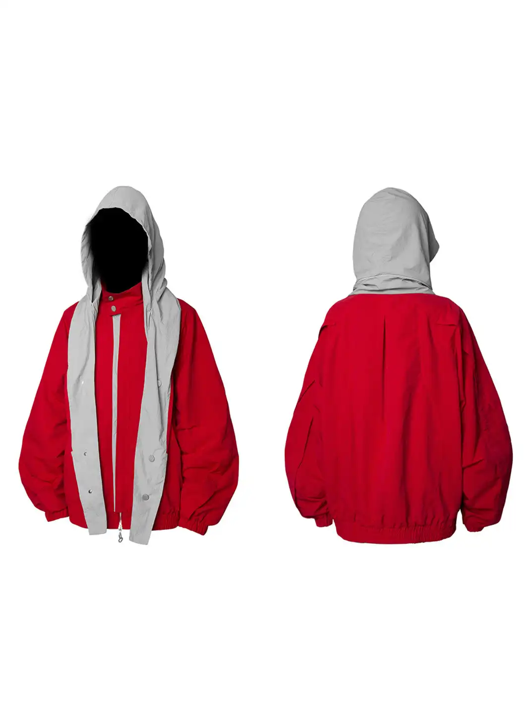 RELABEL | Detachable Hood Oversized Jacket