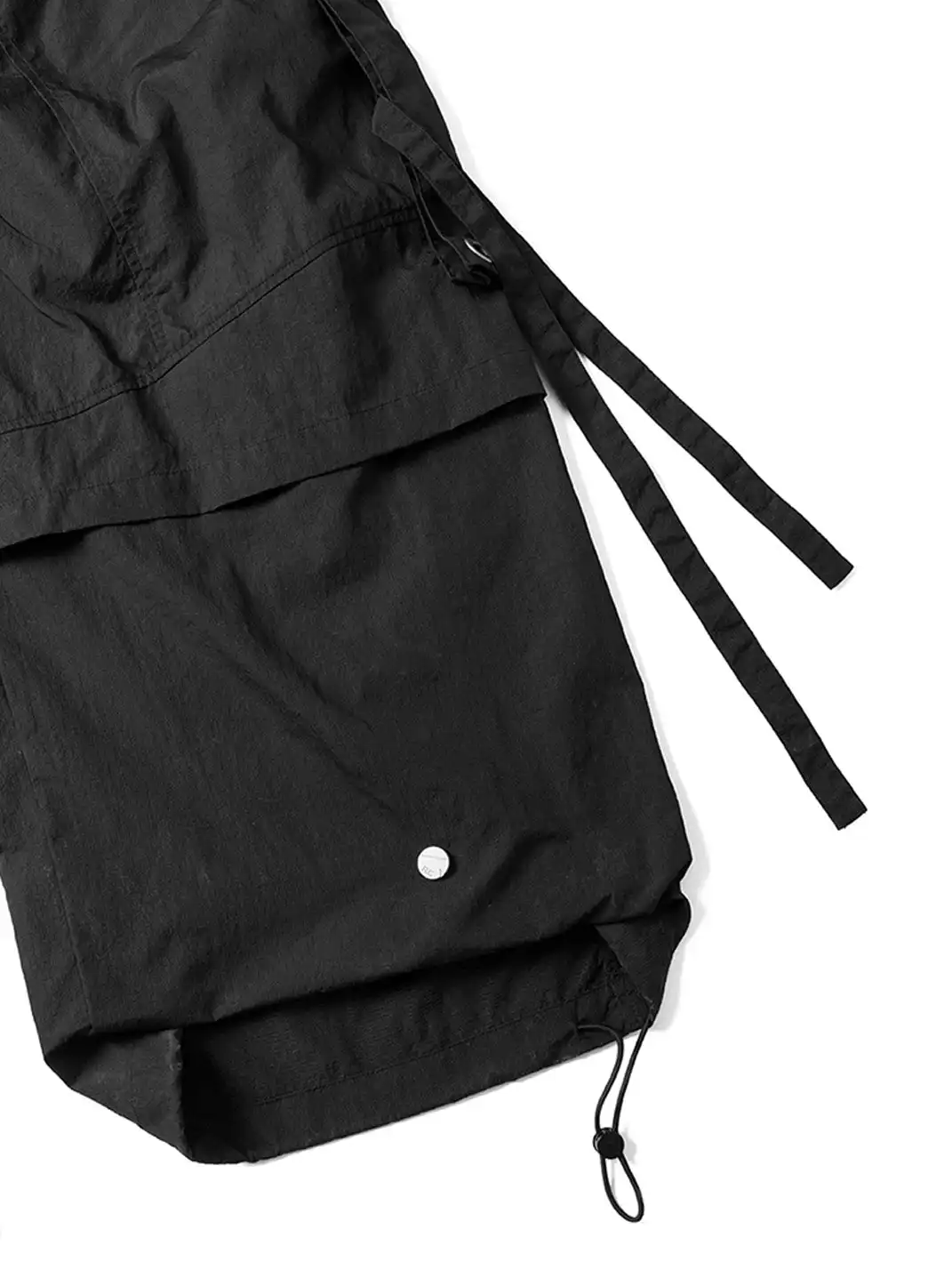 RELABEL | Multi-Pocket Panel Crinkled Cargo Pants