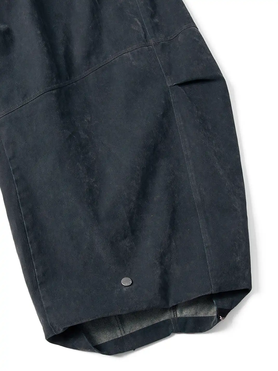 RELABEL | Velour Zip-Hem Oversized Jeans