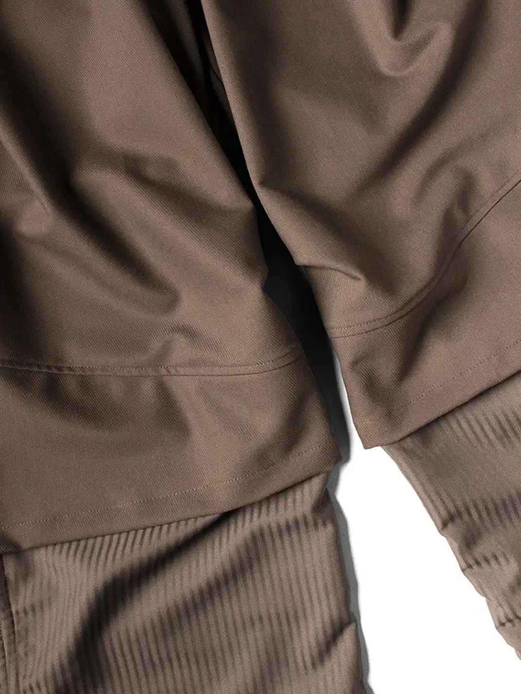 RELABEL | Faux Layered Oversized Pants