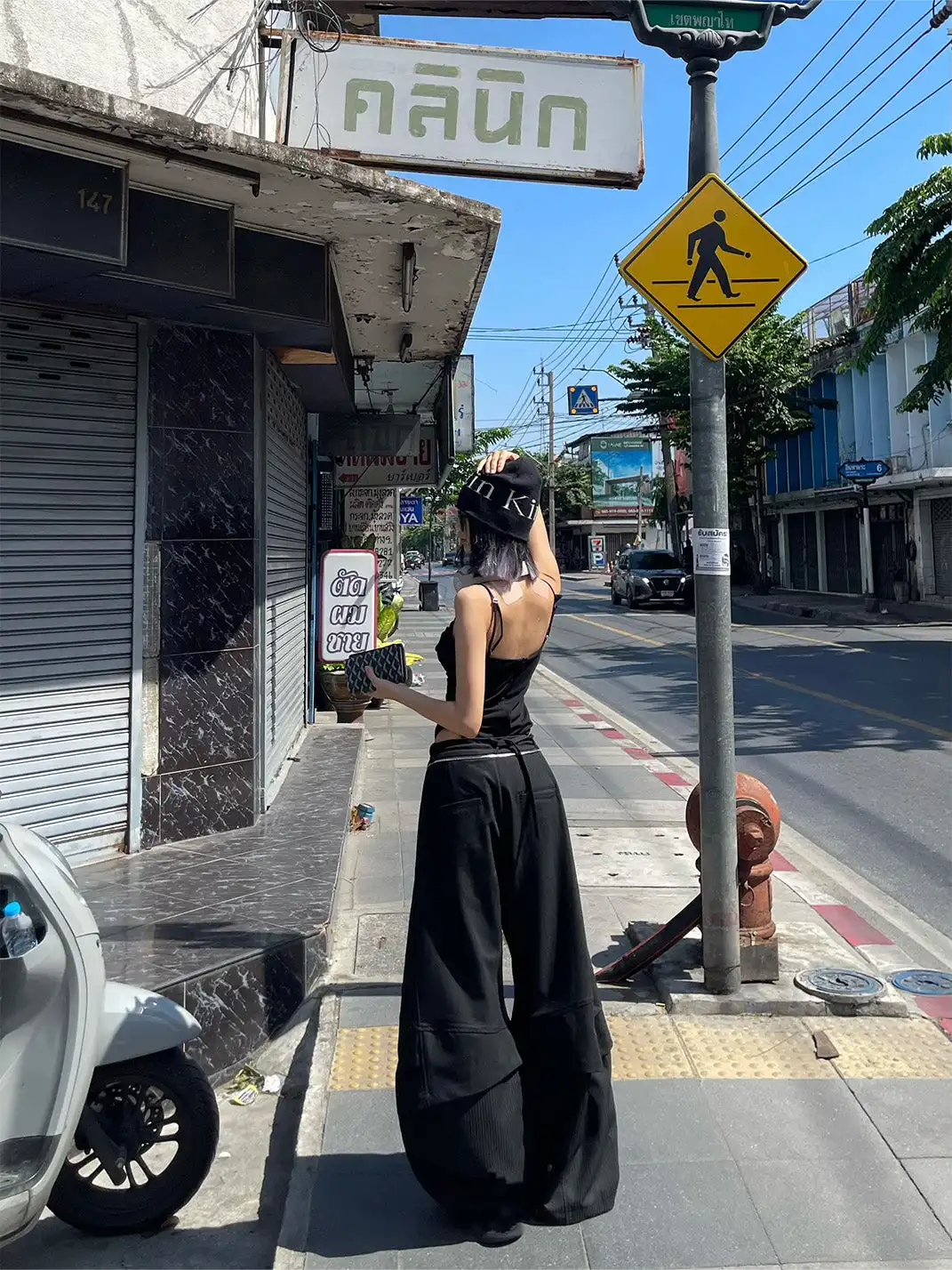 RELABEL | Faux Layered Oversized Pants