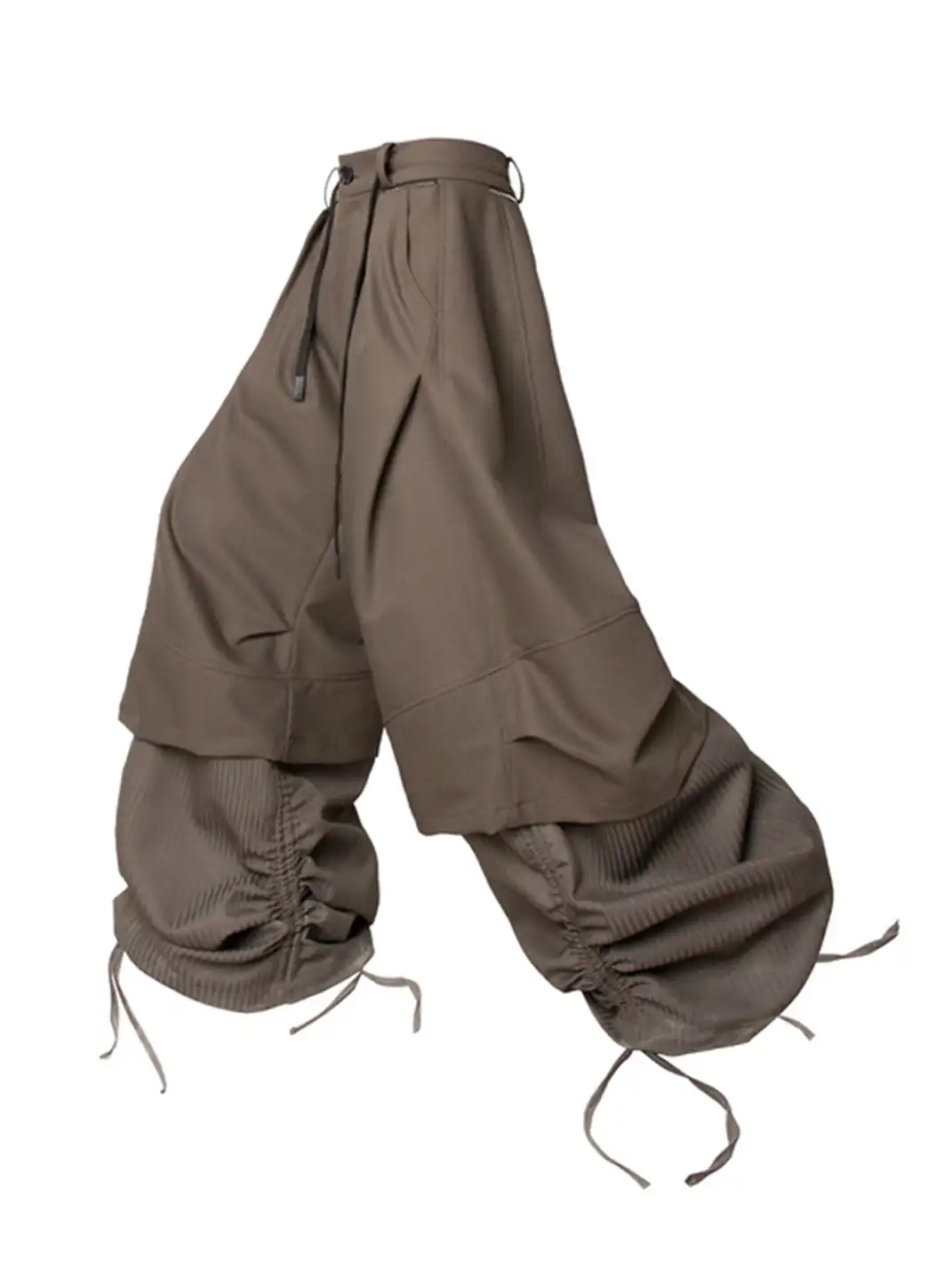 RELABEL | Faux Layered Oversized Pants