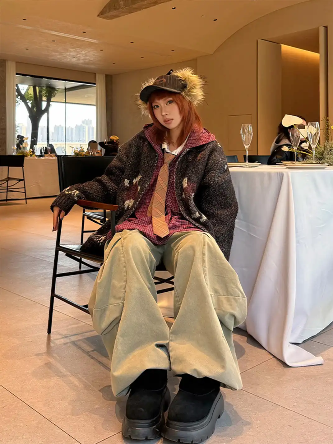 RELABEL | Multi-Pocket Panel Drawstring Pants